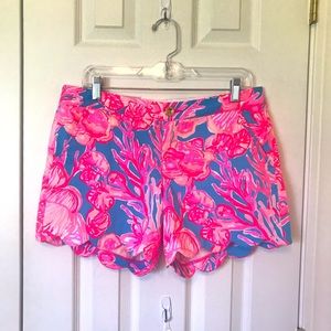 EUC Lilly Pulitzer Buttercup Shorts Size 6